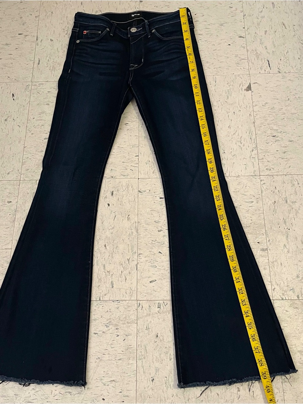 Revolve Hudson Mia 5 Pocket Mid Rise Flare Jeans - Picture 3 of 11